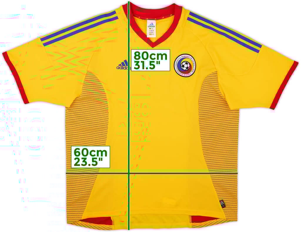 2002-04 Romania Home Shirt - 8/10 - (XL)