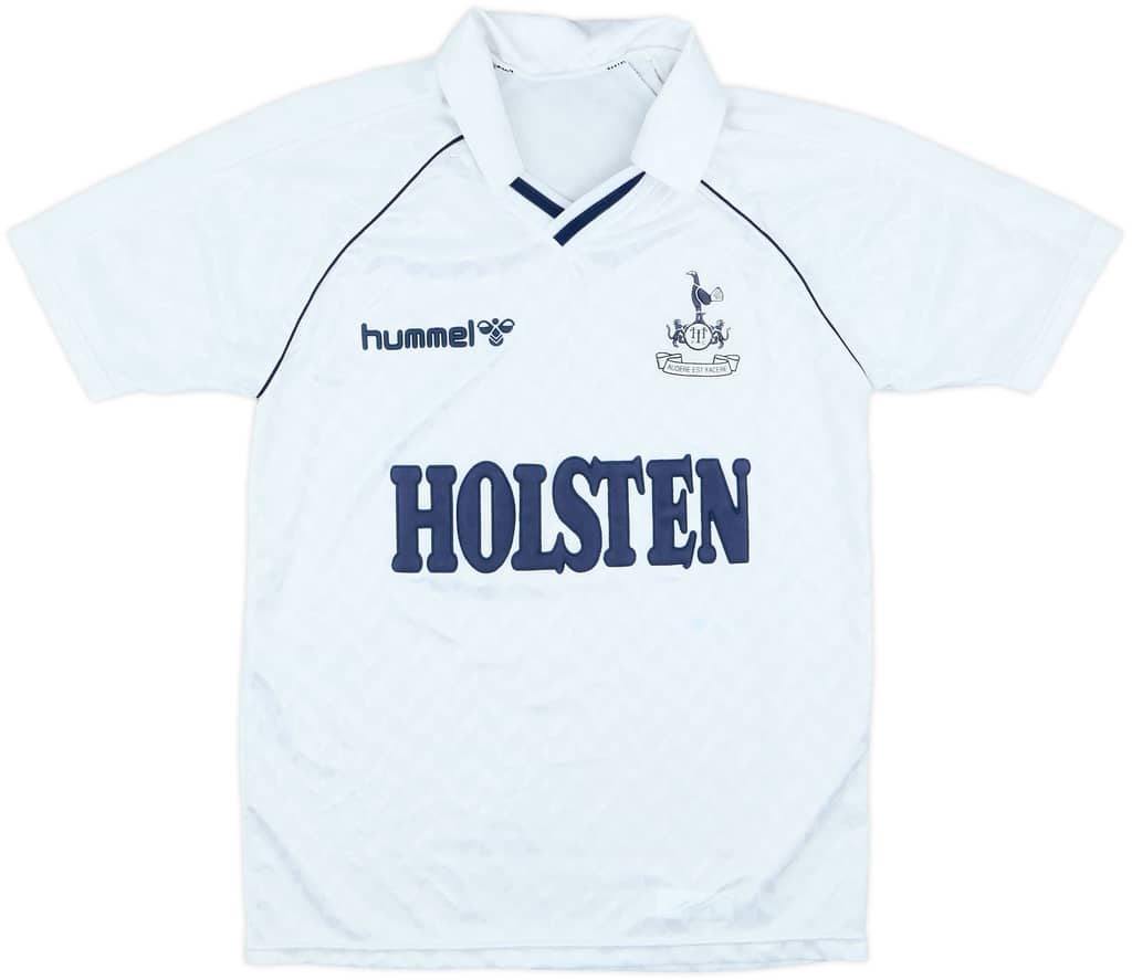 1987-89 Tottenham Home Shirt - 8/10 - (S)