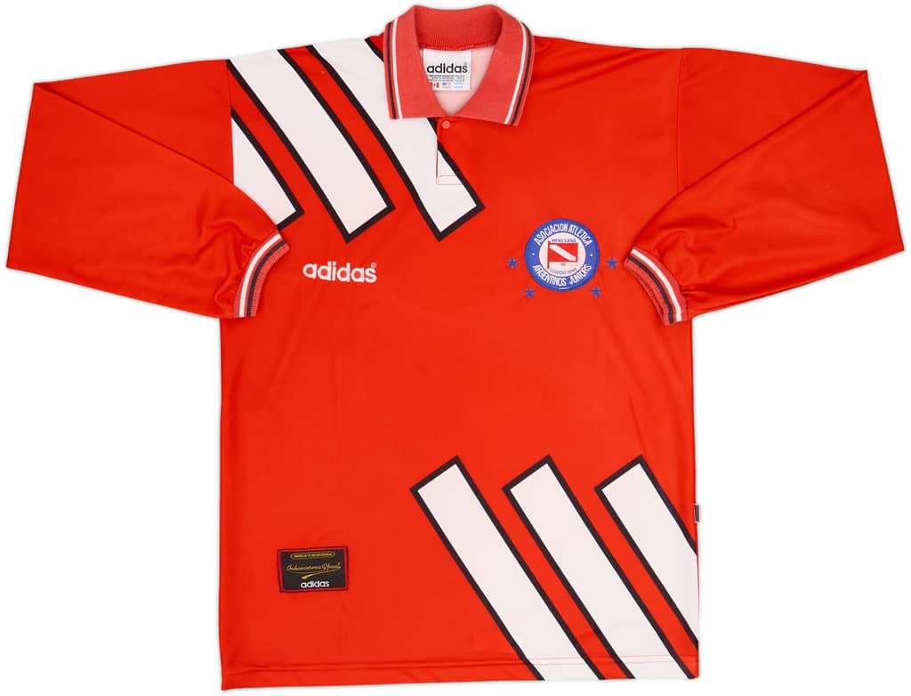 1997-98 Argentinos Juniors Home L/S Shirt - 7/10 - (L)