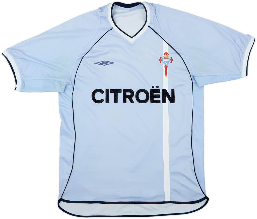Camiseta de local del Celta Vigo 2001-02 - 5/10 - (XL)