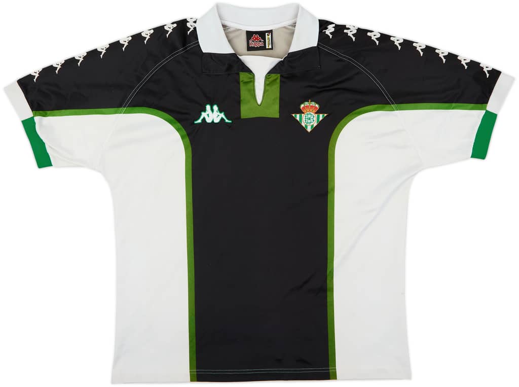 1998-99 Real Betis Camiseta Visitante - 8/10 - (L)