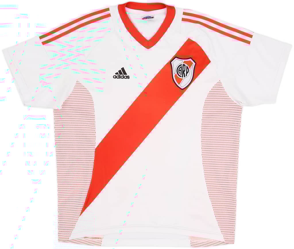 2002-03 River Plate Home Shirt - 7/10 - (L)