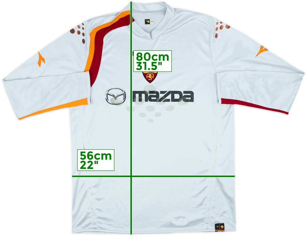 2004-05 Roma GK Shirt - 7/10 - (XXL)