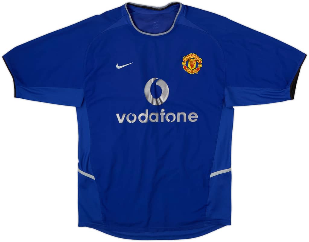 2002-03 Manchester United Camiseta de Tercera - 5/10 - (M)