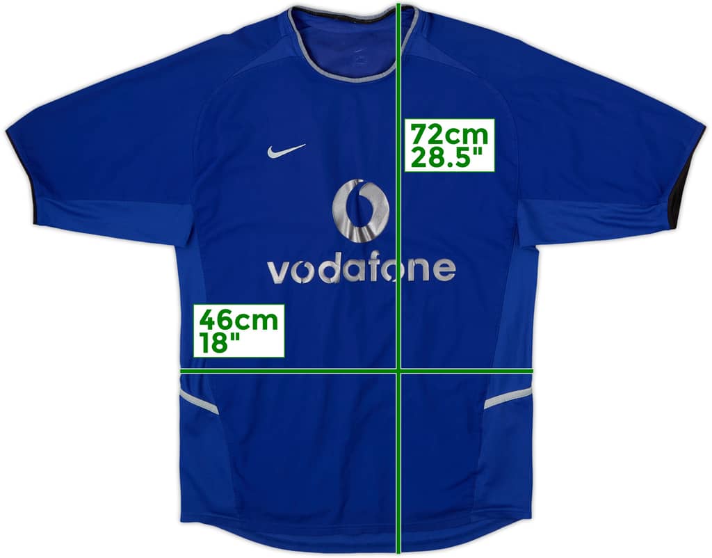 2002-03 Manchester United Camiseta de Tercera - 5/10 - (M)