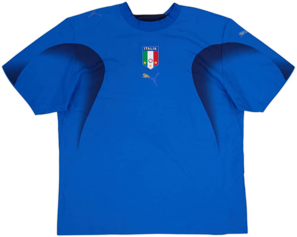 2006 Italy Home Shirt - 4/10 - (XL)