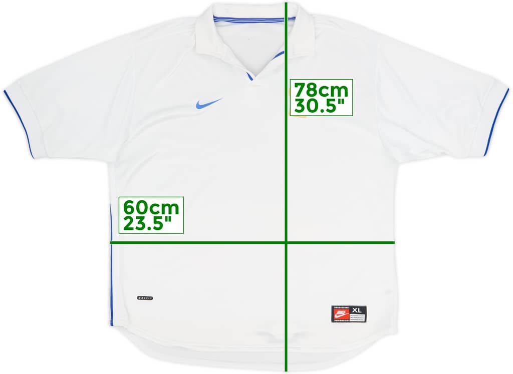 1997-98 Italia Camiseta Visitante - 8/10 - (XL)