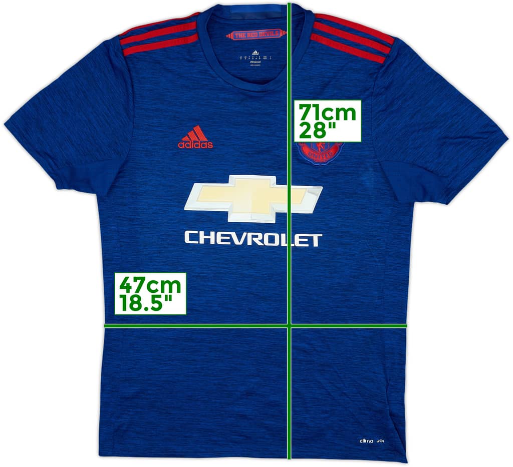 2016-17 Manchester United Away Shirt - 5/10 - (M)