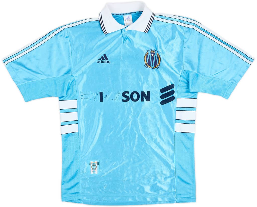 Camiseta Centenario de visitante del Olympique Marseille 1998-99 - 4/10 - (S)
