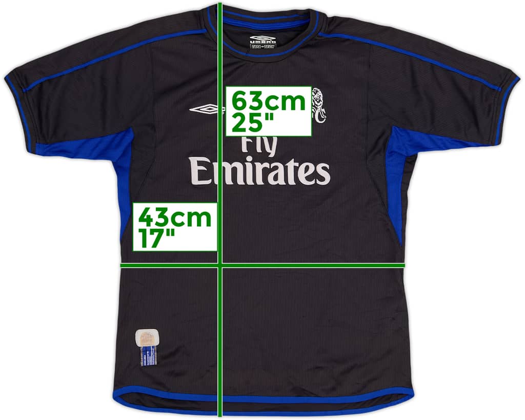 2002-04 Chelsea Away Shirt - 7/10 - (L.Boys)