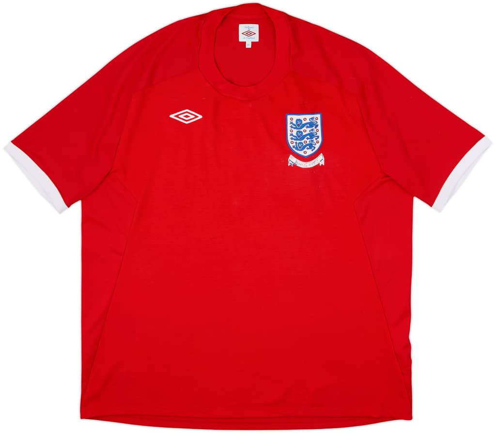 2010-11 England Away Shirt - 5/10 - (XXL)