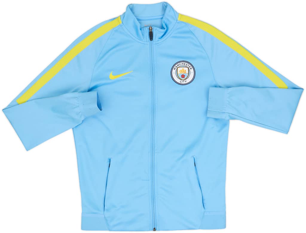 2016-17 Manchester City Nike Track Jacket - 8/10 - (S)