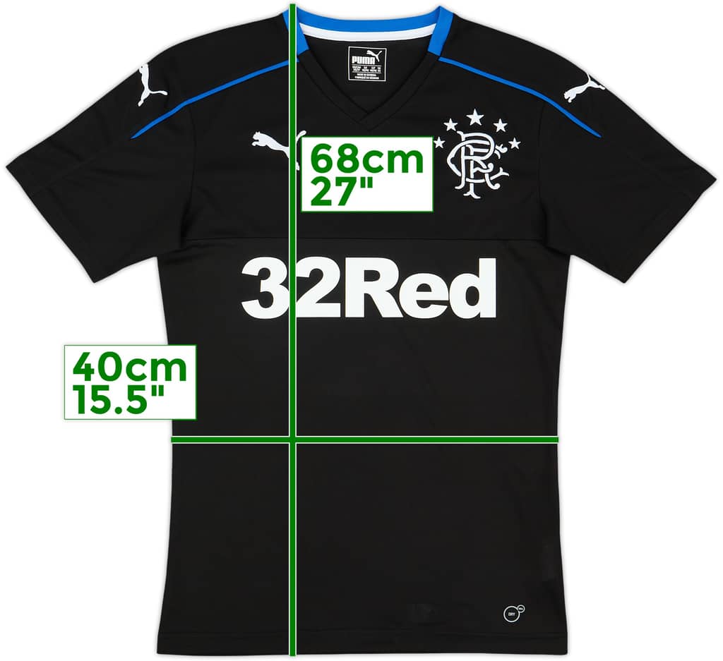 2017-18 Rangers Third Shirt - 8/10 - (XS)