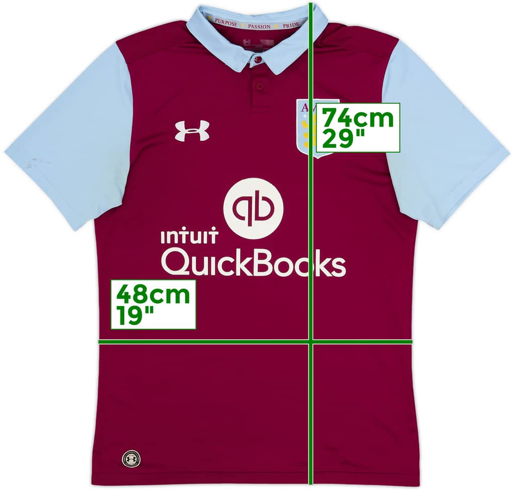 Camiseta de local del Aston Villa 2016-17 - 3/10 - (M)