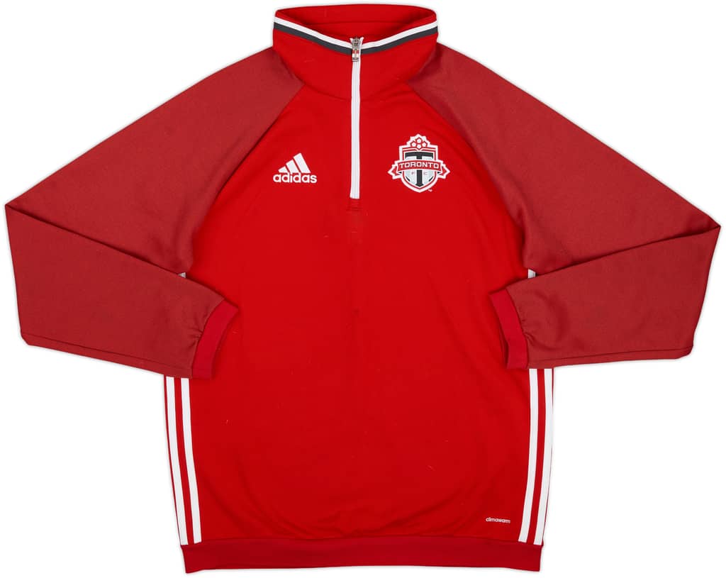 2015 Toronto FC adidas Top de forro polar 1/4 Cremallera - 8/10 - (XL)