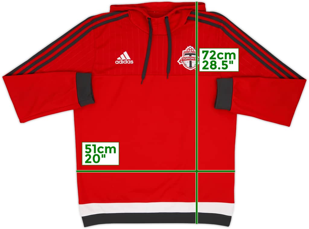 Buzo con capucha adidas del Toronto 2014-15 - 8/10 - (L)