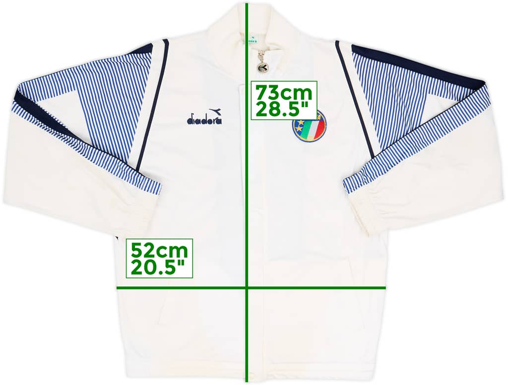 1988-90 Italia Diadora Chaqueta de Chándal - 6/10 - (M)