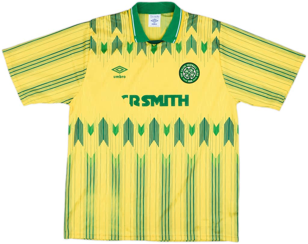 1989-91 Celtic Away Shirt - 5/10 - (L)