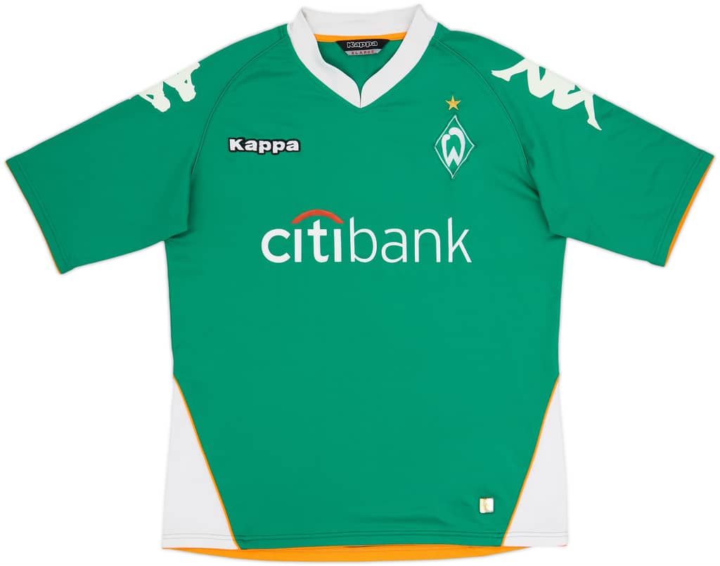 Camiseta de local del Werder Bremen 2007-08 - 8/10 - (XL)
