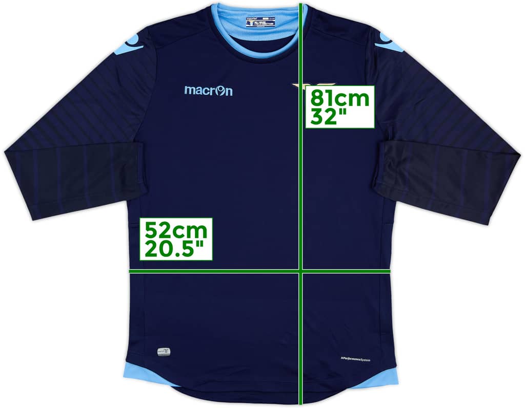 Camiseta de portero del Lazio 2016-17 - 9/10 - (XXL)