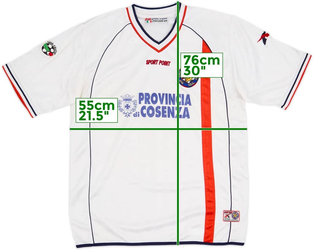 2002-03 Cosenza Away Shirt - 8/10 - (L)