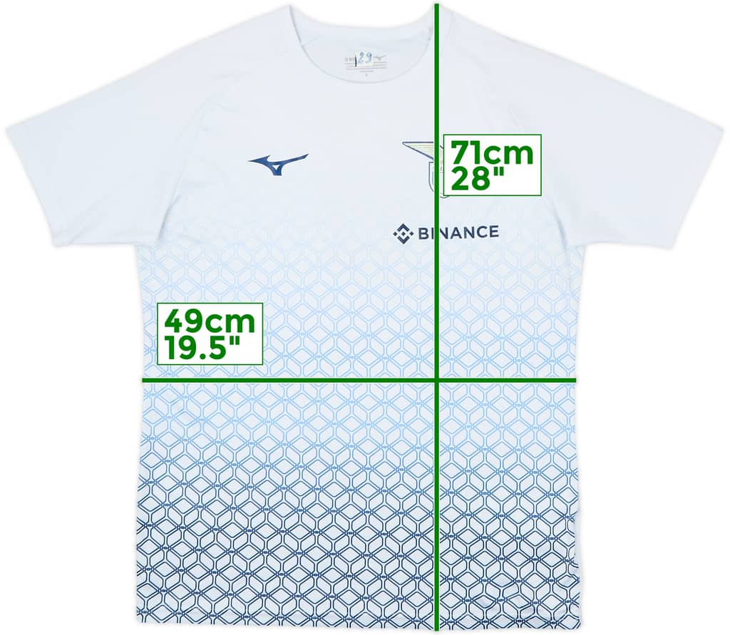 2022-23 Lazio Mizuno Training Shirt - 8/10 - (S)