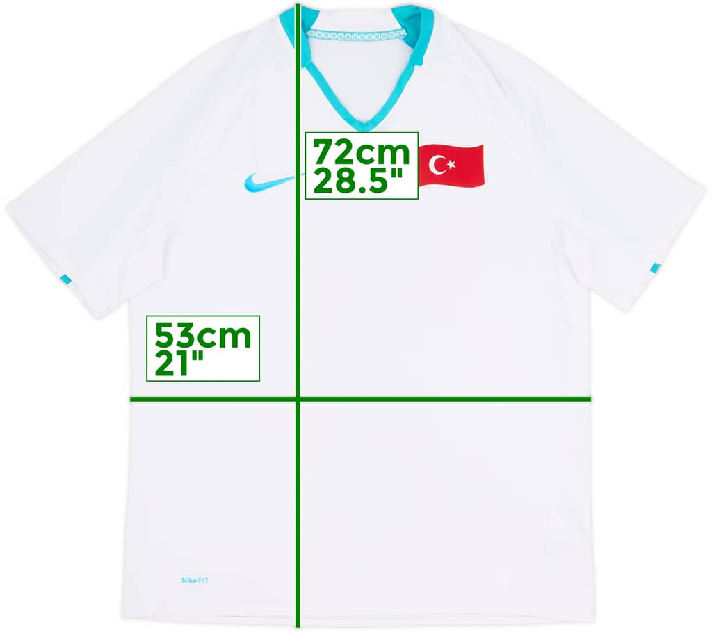 2008-09 Turkey Away Shirt - 8/10 - (M)