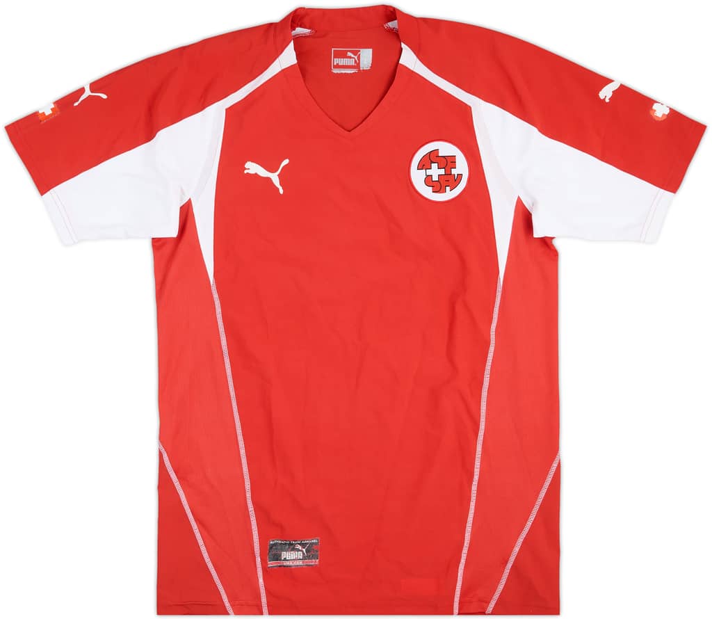 2004-06 Switzerland Home Shirt - 7/10 - (L)