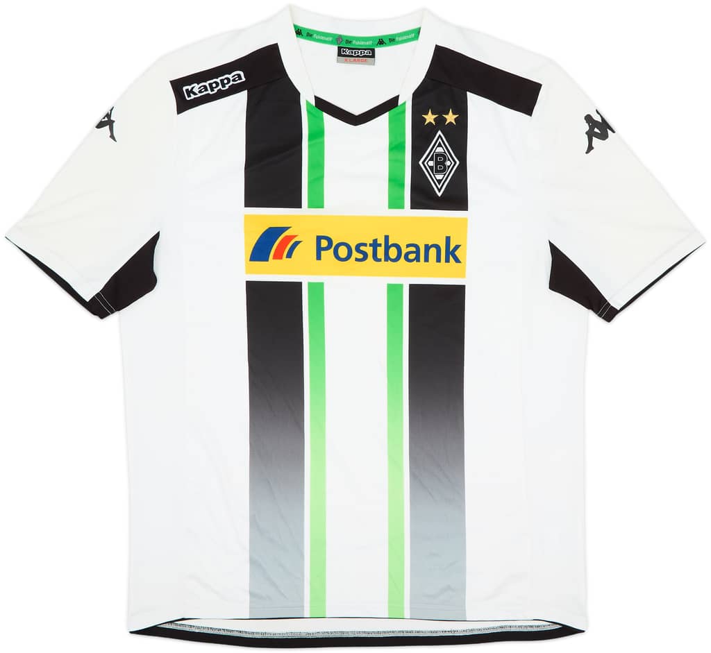 Camiseta de local del Borussia Monchengladbach 2014-15 - 9/10 - (XL)