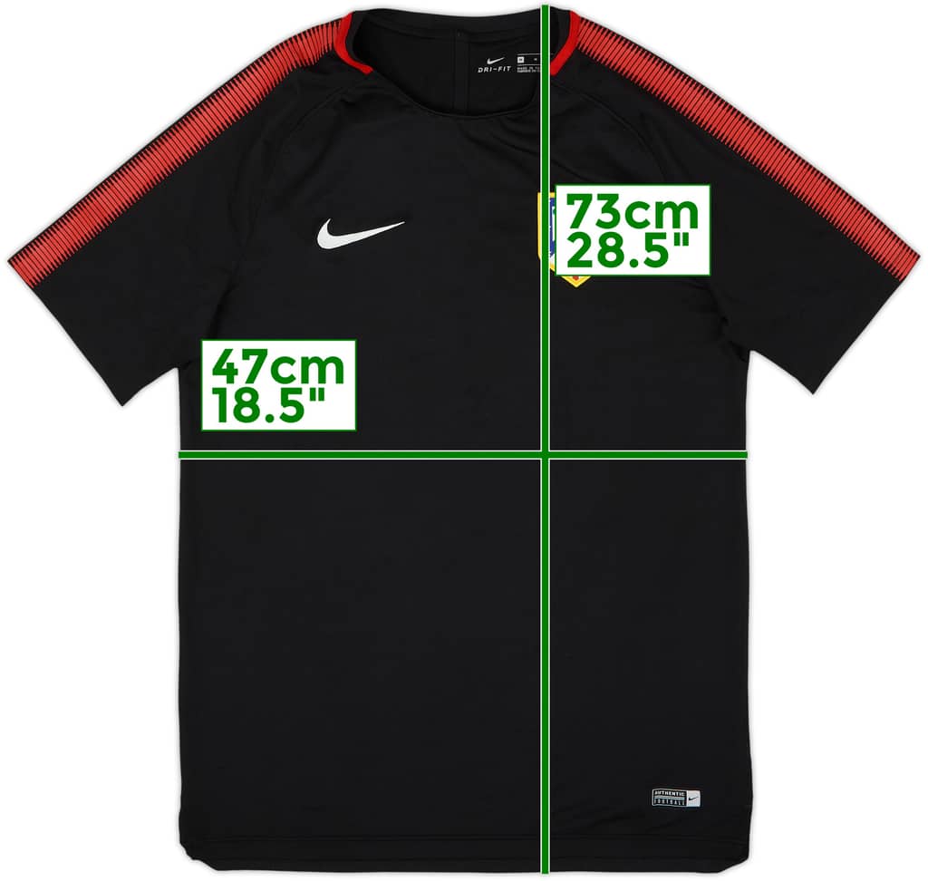 Camiseta de entrenamiento del Atletico Madrid Nike 2017-18 - 10/10 - (M)