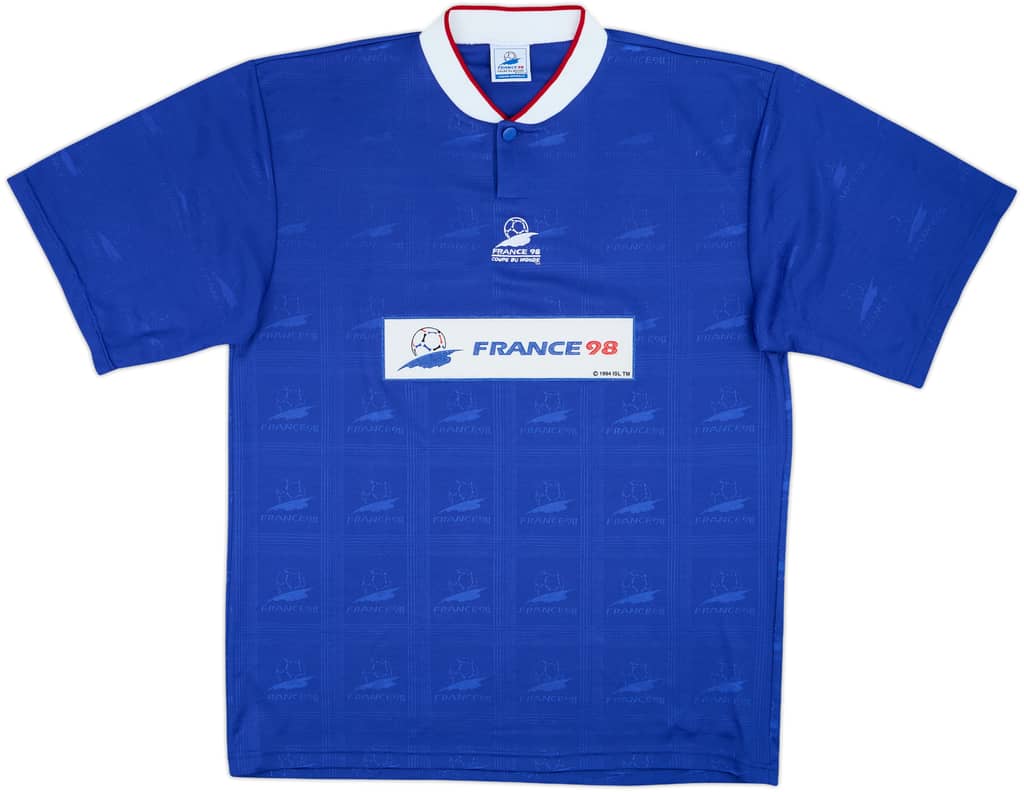 1998 Francia 98 Copa del Mundo Camiseta de entrenamiento - 8/10 - (L)