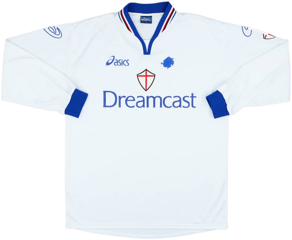 Camiseta de portero L/S de la Sampdoria 1999-00 - 8/10 - (L)