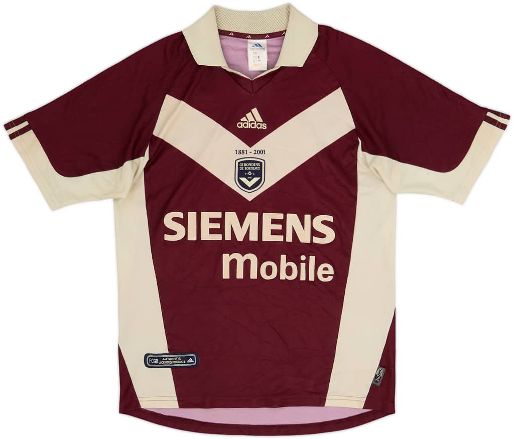 Camiseta de la tercera equipación de Bordeaux 2001-02 - 8/10 - (S)