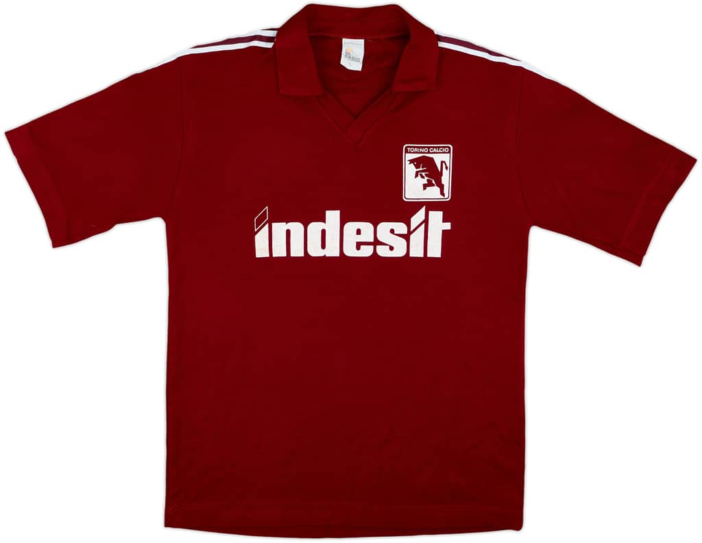 Camiseta básica de entrenamiento/local del Torino 1988-89 - 7/10 - (L)