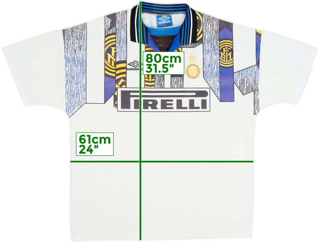 1995-96 Inter Milan Third Shirt - 5/10 - (XL)