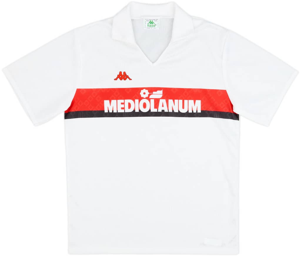 Camiseta de visitante del AC Milan 1988-89 - 10/10 - (XL)