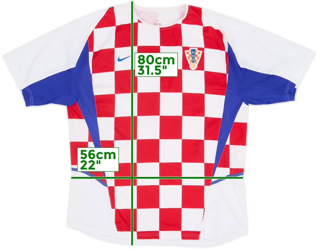2002-04 Croatia Home Shirt - 6/10 - (XL)