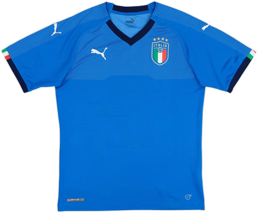 2018-19 Italy Home Shirt - 10/10 - (M)
