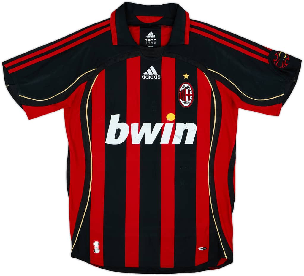 2006-07 AC Milan Home Shirt - 5/10 - (S)