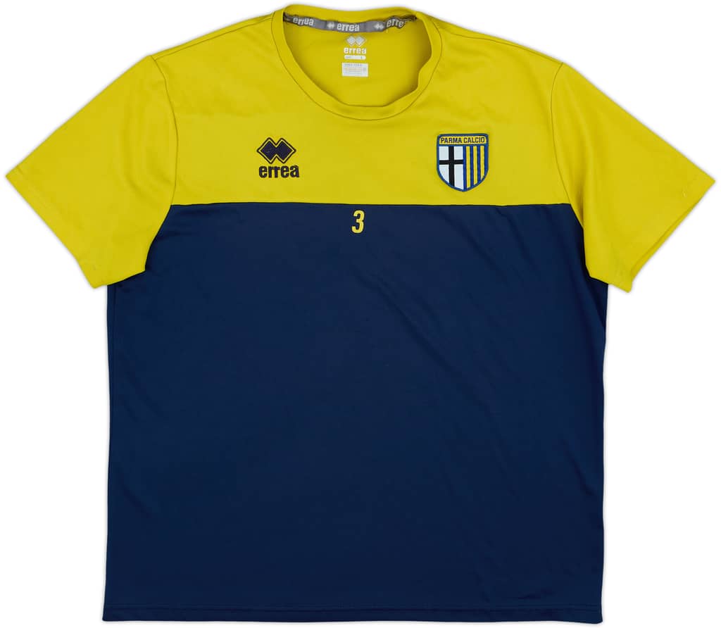 Camiseta de entrenamiento versión jugador Errea del Parma 2018-19 #3 - 4/10 - (L)