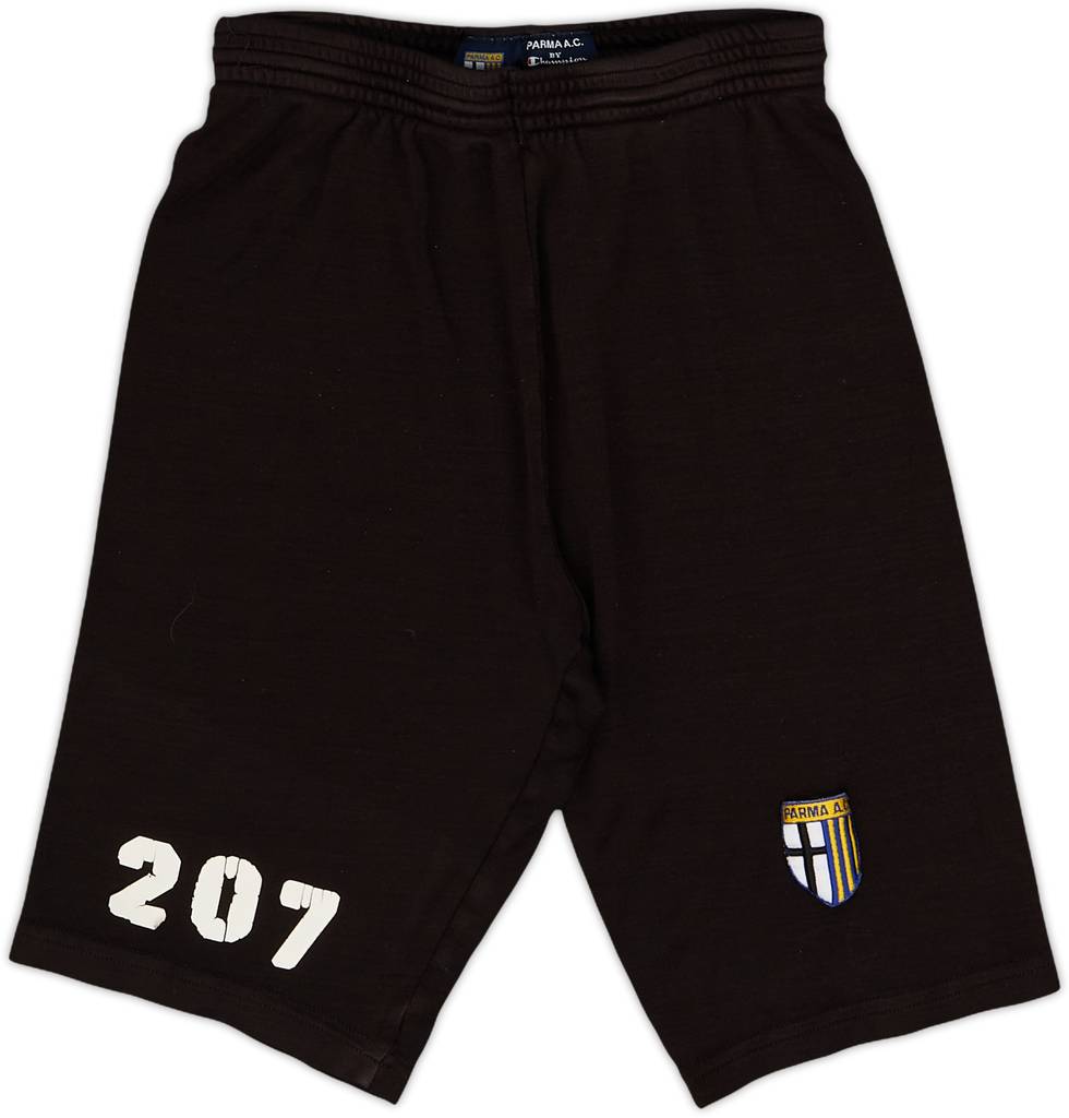 2000-01 Parma Player Issue Champion Training Shorts #207 - 5/10 - (L)