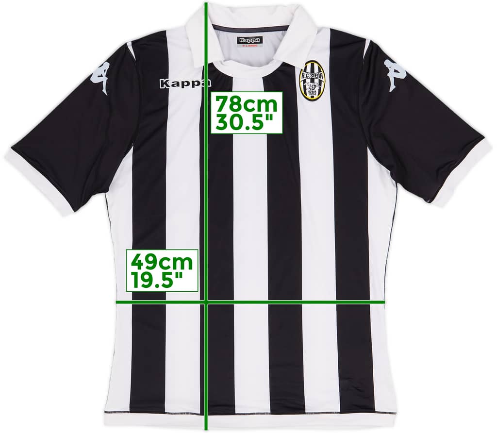 Camiseta de local del Siena 2014-15 - 8/10 - (XL)