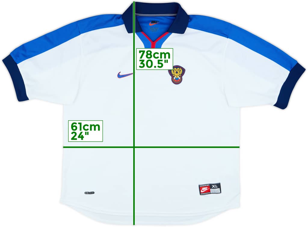 1998-00 Russia Home Shirt - 8/10 - (XL)