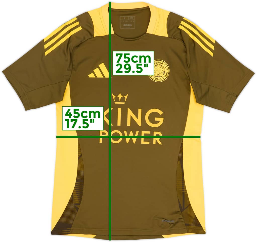 2023-24 Leicester adidas Training Shirt - 10/10 - (S)
