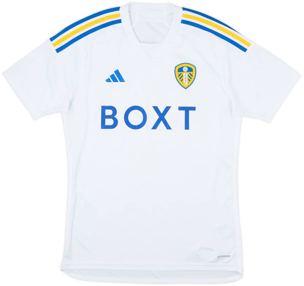 2023-24 Leeds United Home Shirt - 10/10 - (M)