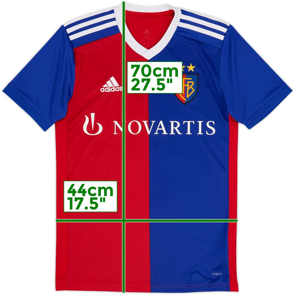 2018-19 FC Basel Home Shirt - 10/10 - (XS)