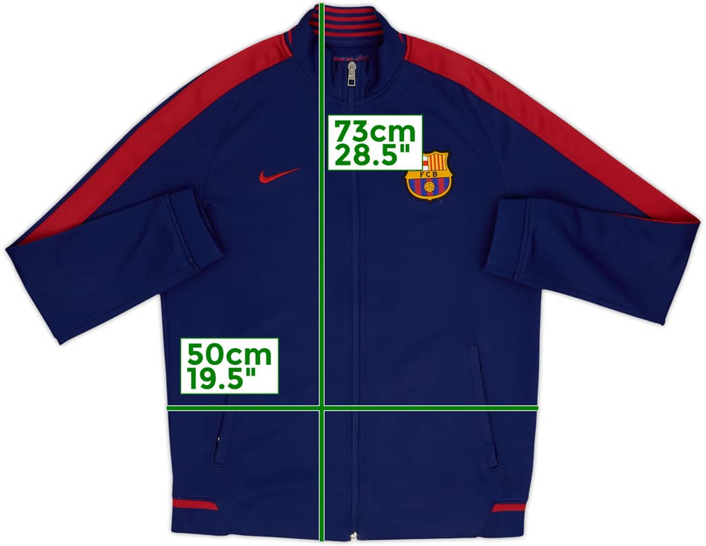 2014-15 Barcelona Chaqueta de chándal Nike - 8/10 - (M)