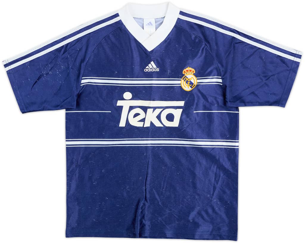 1998-99 Real Madrid Away Shirt - 6/10 - (L.Boys)