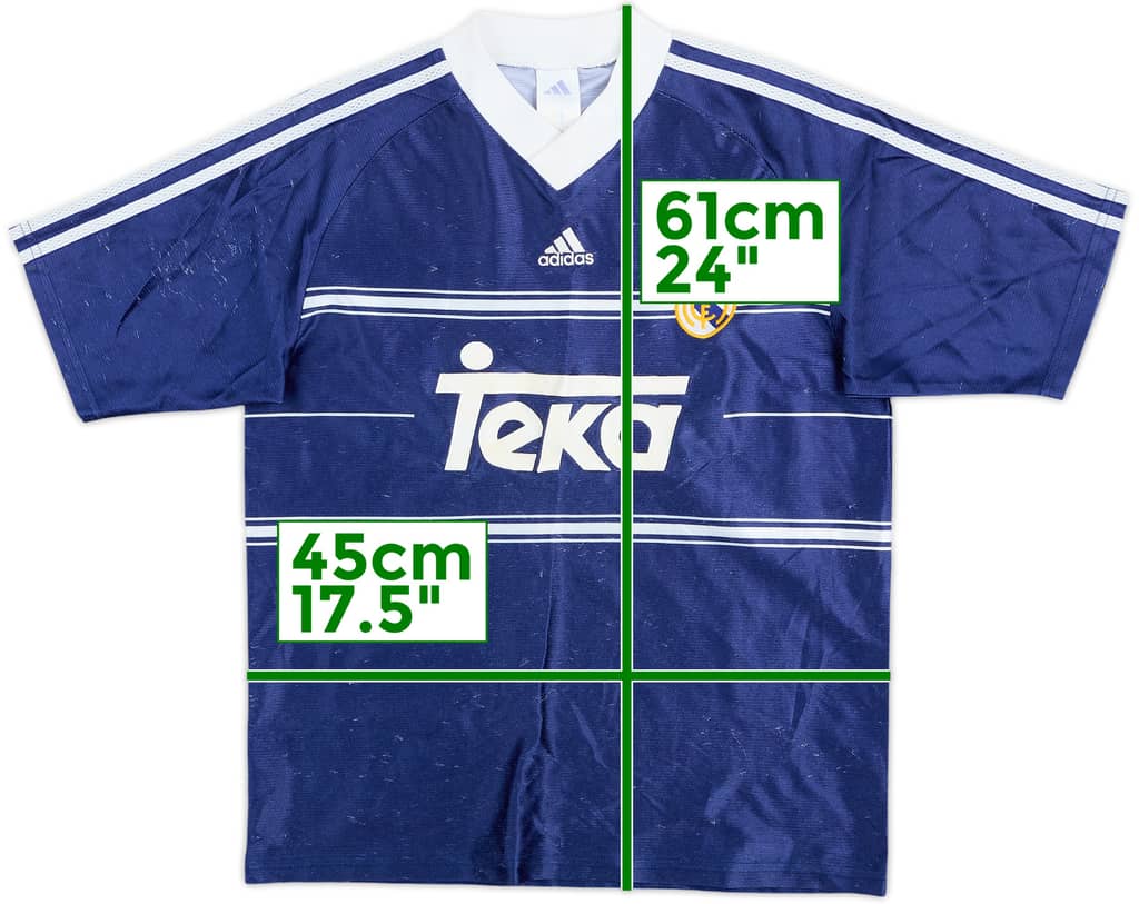 1998-99 Real Madrid Away Shirt - 6/10 - (L.Boys)