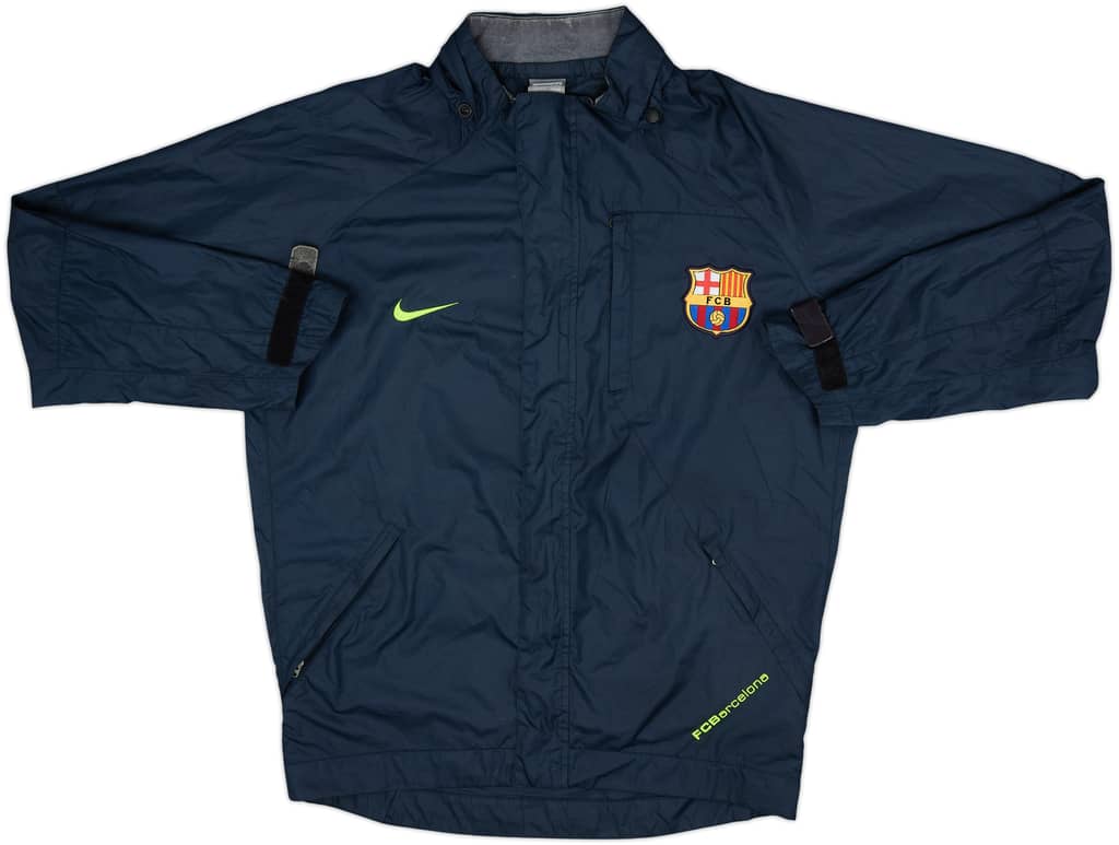 2007-08 Barcelona Nike Rain Jacket - 8/10 - (M)